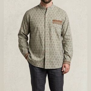 Mix and Match Men's Patterned Button-Up Shirt